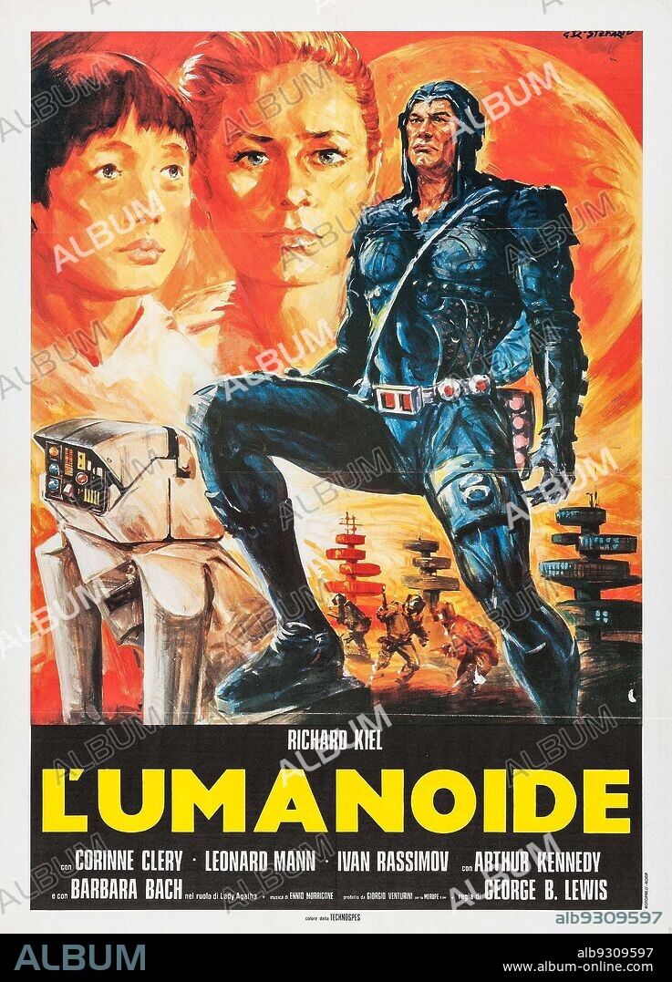 Poster of THE HUMANOID, 1979 (L' UMANOIDE), directed by ALDO LADO. Copyright MEROPE.