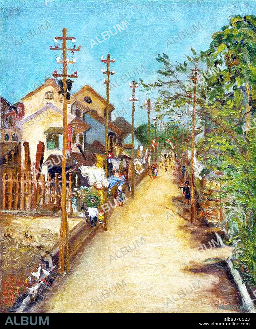 Tan Ting-pho (Chen Chengbo; Peh-oe-ji: Tan Teng-pho; February 2, 1895 March 25, 1947), was a well-known Taiwanese painter. In 1926, his oil painting <i>Street of Chiayi</i> was featured in the seventh Empire Art Exhibition in Japan, which was the first time a Taiwanese artist's work was displayed at the exhibition.<br/><br/>. Tan devoted his life to education and creation, and was greatly concerned about the development of humanist culture in Taiwan. He was not only devoted to the improvement of his own painting, but also to the promotion of the aesthetic education of the Taiwanese people. He was murdered as a result of the February 28 Incident, a 1947 popular uprising in Taiwan which was brutally repressed by the Kuomintang (KMT).