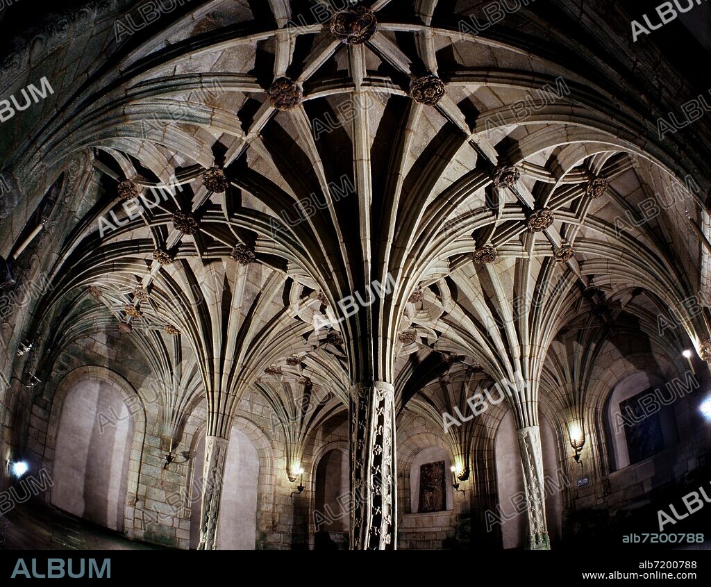 SALA CAPITULAR O SALA DE LAS PALMERAS - S XV/XVI.