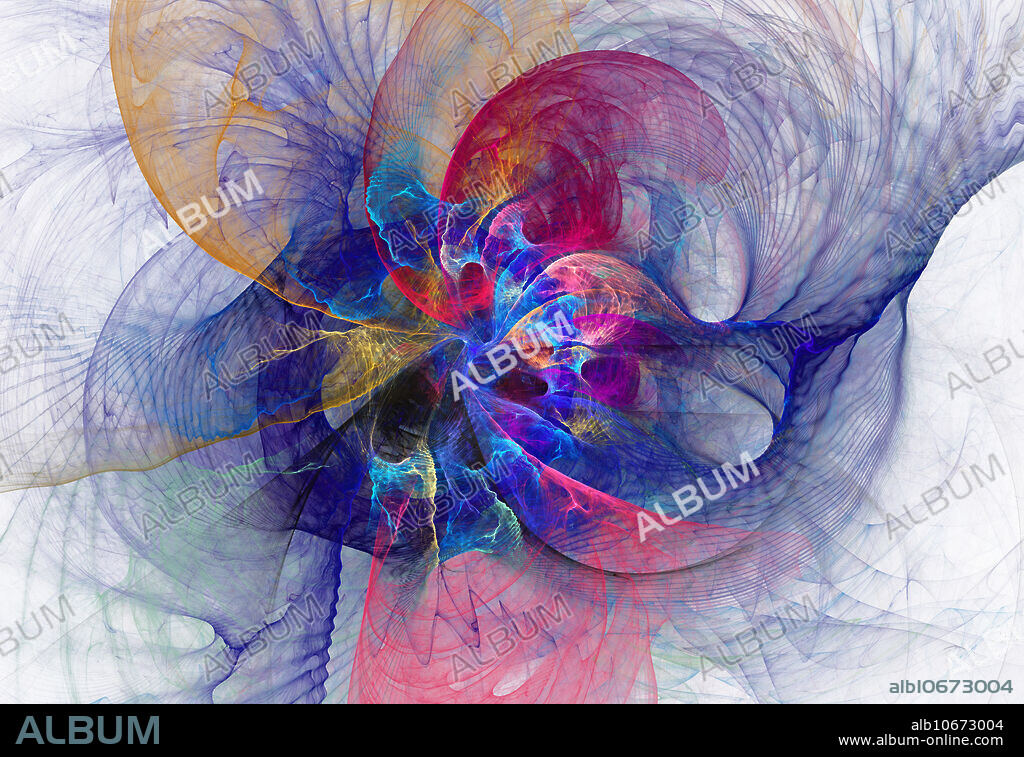 Fractal flames are a member of the iterated function system class of fractals created by Scott Draves in 1992. Fractal flames differ from ordinary iterated function systems in three ways: Nonlinear functions are iterated instead of affine transforms. Log-density display instead of linear or binary (a form of tone mapping). Colour by structure (i.e. by the recursive path taken) instead of monochrome or by density.