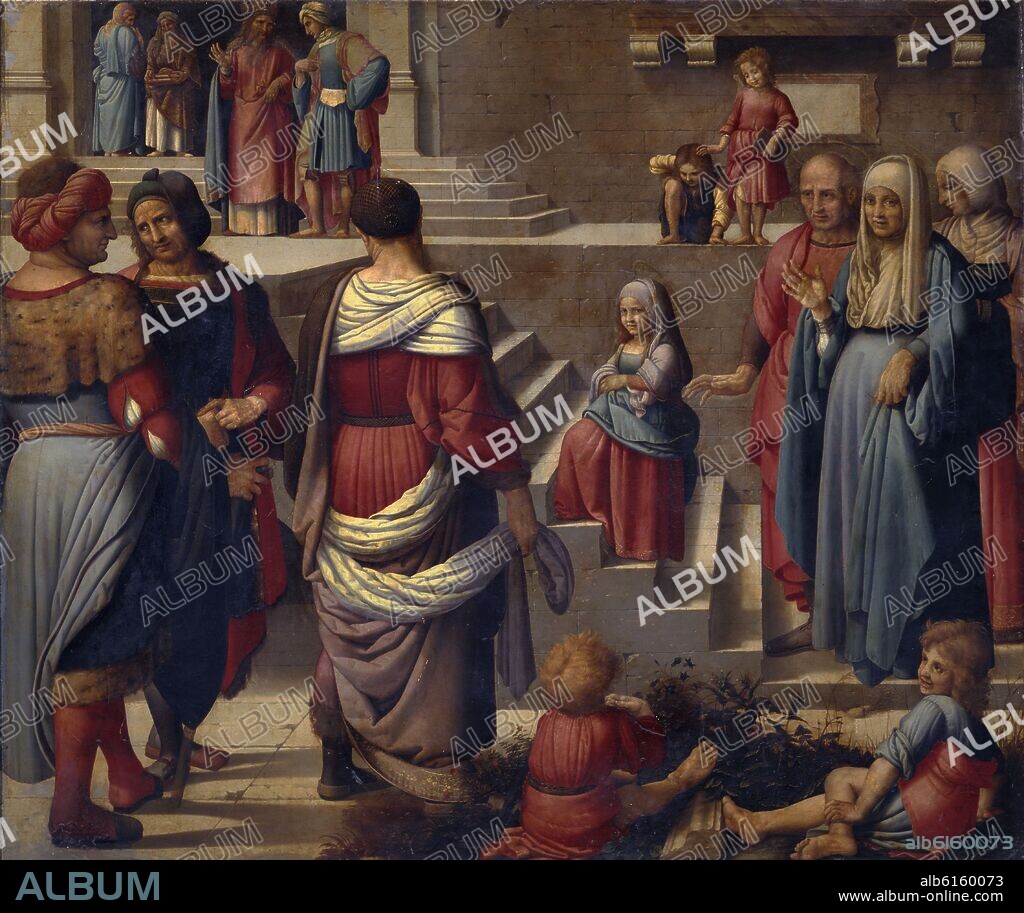 HERNANDO LLANOS Y FERNANDO YANEZ DE LA ALMEDILLA. RETABLO MAYOR-PRESENTACION DE LA VIRGEN.