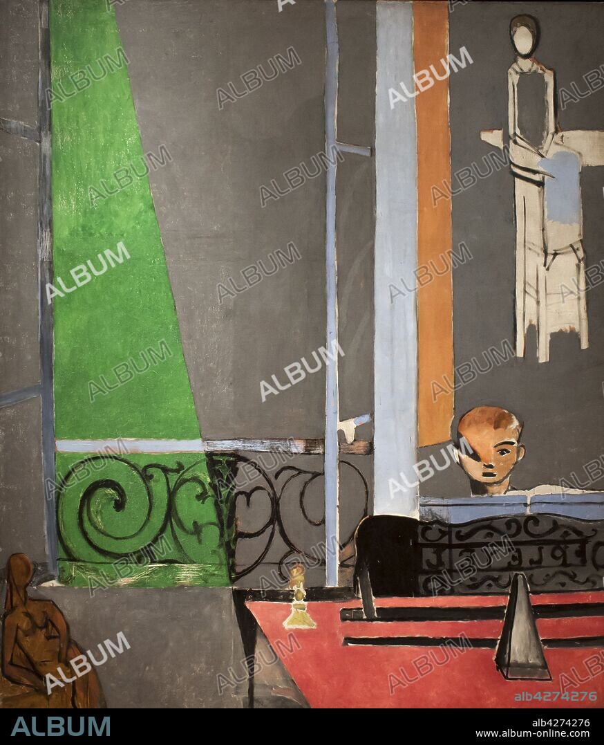 Henri Matisse / 'La lección de piano', 1916, Óleo sobre lienzo, 245 x 213 cm.