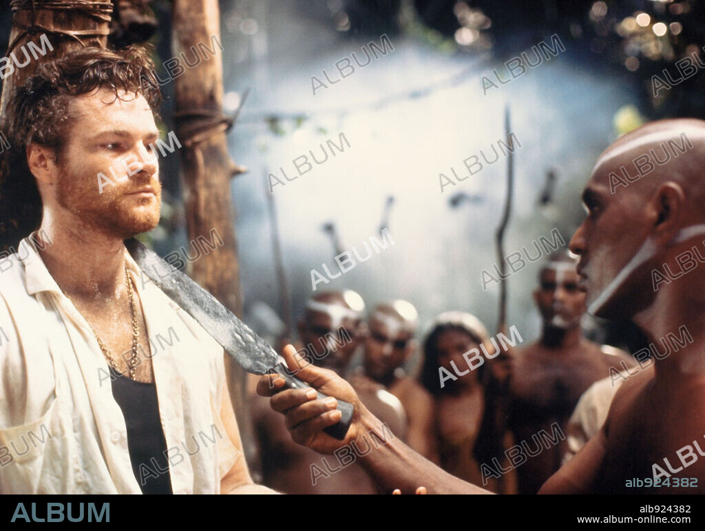 DAVID KEITH in THE FURTHER ADVENTURES OF TENNESSEE BUCK, 1988, directed by DAVID KEITH.