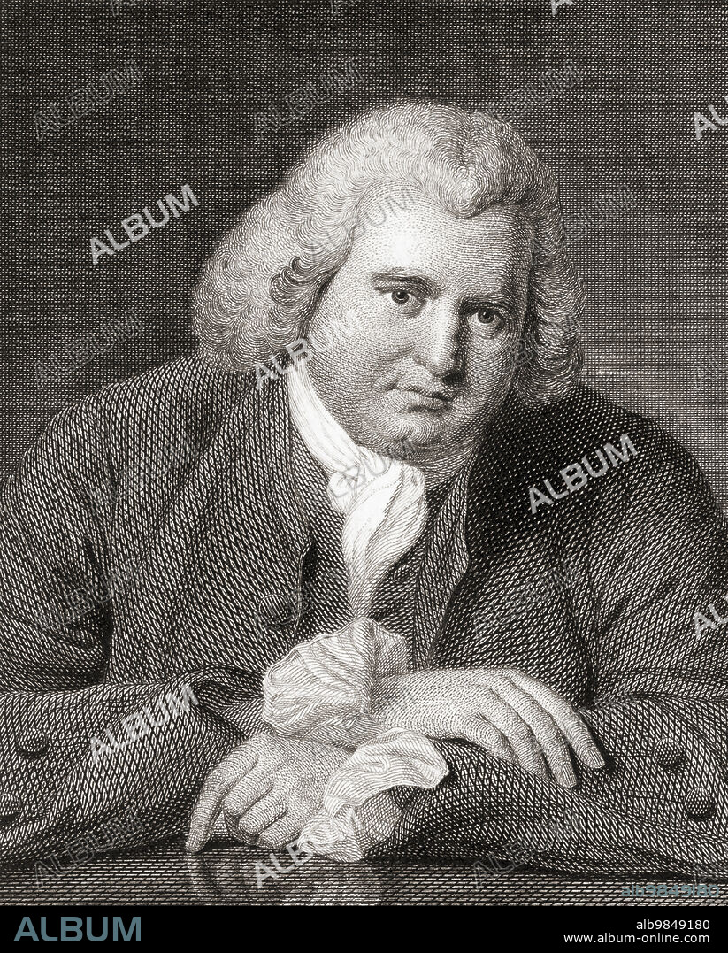 Erasmus Darwin, 1731 Ã¢â‚¬â€œ 1802. English physician, philosopher and slave trade abolitionist.