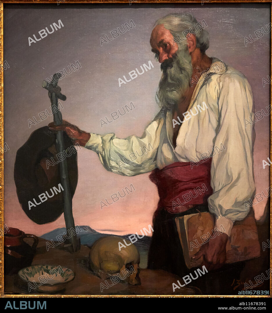 "El anacoreta", 1904, Ignacio Zuloaga (1870-1945), Museo de Bellas Artes, Bilbao, Bizkaia, Basque Country, Spain.