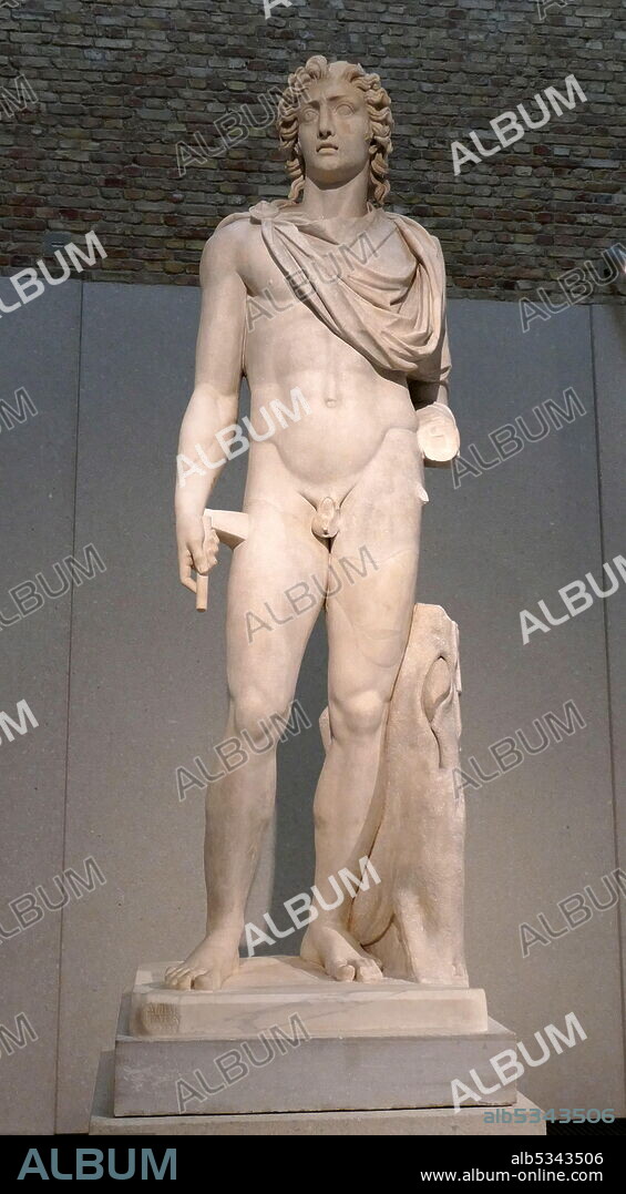 Colossal statue of Helios.  Roman from Marmor, Libya 138-161 AD.