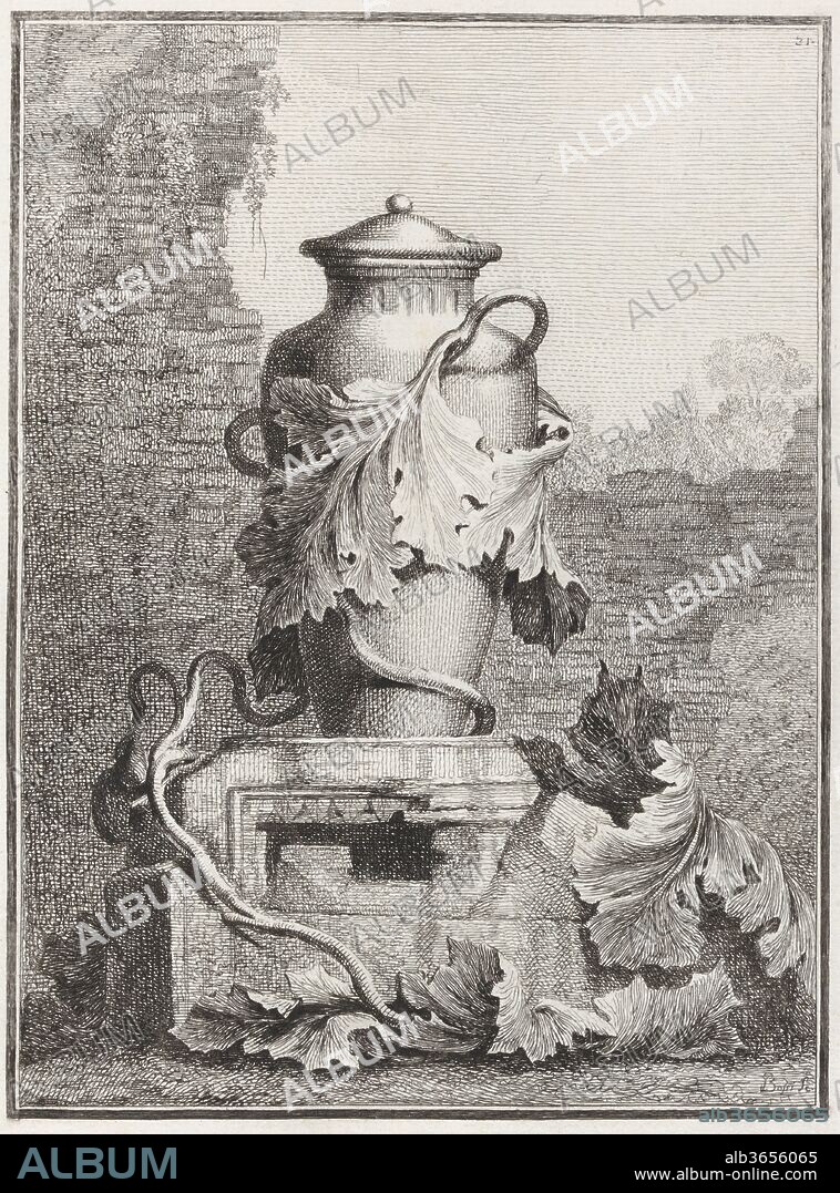 Suite des Vases Tirée du Cabinet de Monsieur Du Tillot Marquis de Felino. Artist: Ennemond Alexandre Petitot (French, Lyons 1727-1801 Parma). Dedicatee: Dedicated to Léon Guillaume Du Tillot (French, Bayonne 1711-1774 Paris). Dimensions: Book: 19 1/16 x 13 13/16 x 1/2 in. (48.4 x 35.1 x 1.2 cm). Etcher: Etched and published by Benigno Bossi (Italian, 1727-1792). Published in: Parma. Date: [1771].