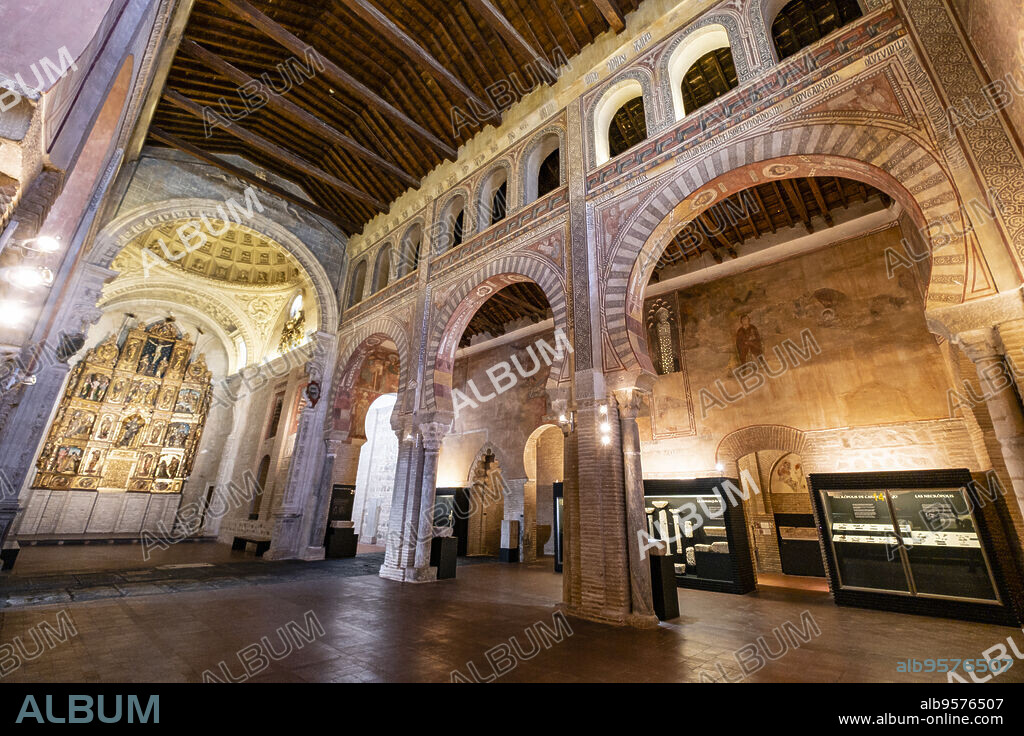 museum of the Councils and the Visigoth Culture, Church of San Román, first mudéjar toledano (S. XIII), Toledo, Castilla-La Mancha, Spain.