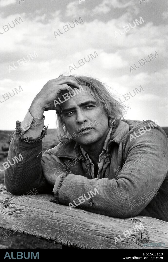 MARLON BRANDO in THE MISSOURI BREAKS, 1976, directed by ARTHUR PENN. Copyright UNITED ARTISTS.