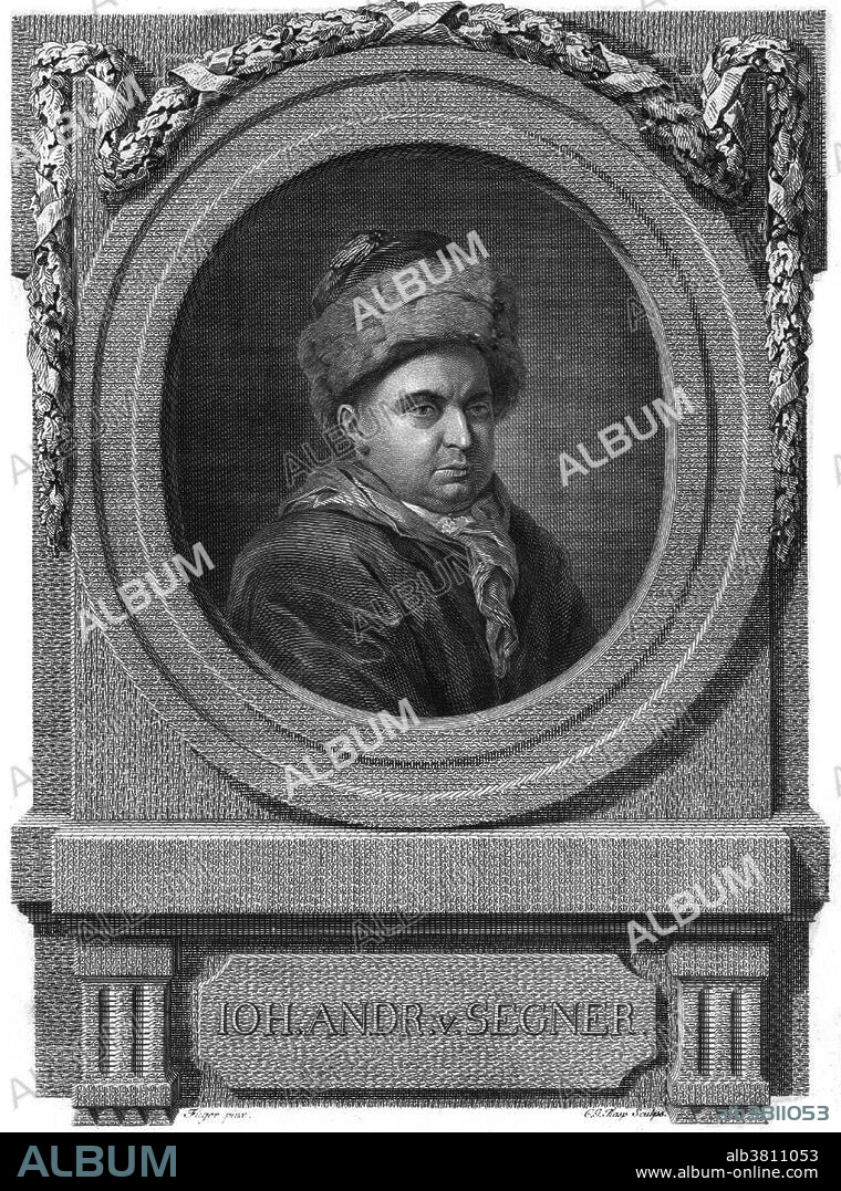 Johann Andreas von Segner (October 9, 1704 - October 5, 1777) was a Hungarian-born Carpatho-German scientist. In 1729 he received a medical certificate and returned to Pressburg, where he started to work as a physician. In 1735 he became the first professor of mathematics, a position created for him, at the University of Gottingen. In 1755 he became a professor at Halle, where he established an observatory. He was the first scientist to use the reactive force of water and constructed the first water-jet, the Segner wheel, which resembles one type of modern lawn sprinkler. He, also produced the first proof of Descartes' rule of signs. Historians of science remember him as the father of the water turbine. One of the best-known scientists of his age, he was a member of the academies of Berlin, London, and Saint Petersburg. He died in 1777 a few days shy of his 73rd birthday.