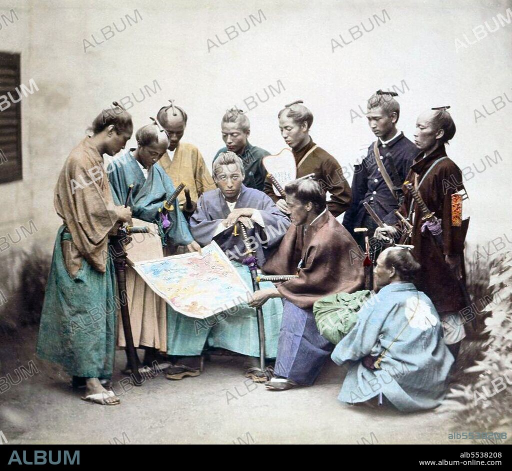 The Boshin War (???? Boshin Senso) was a civil war in Japan, fought from 1868 to 1869 between forces of the ruling Tokugawa Shogunate and those seeking to return political power to the imperial court. The war found its origins in dissatisfaction among many nobles and young samurai with the shogunate's handling of foreigners following the opening of Japan during the prior decade. An alliance of western samurai (particularly the domains of Choshu, Satsuma and Tosa) and court officials secured control of the imperial court and influenced the young Emperor Meiji. Tokugawa Yoshinobu, the sitting shogun, realizing the futility of his situation, abdicated political power to the emperor. Yoshinobu had hoped that by doing this, the Tokugawa house could be preserved and participate in the future government. However, military movements by imperial forces, partisan violence in Edo, and an imperial decree promoted by Satsuma and Choshu abolishing the house of Tokugawa led Yoshinobu to launch a military campaign to seize the emperor's court at Kyoto. The military tide rapidly turned in favor of the smaller but relatively modernized imperial faction, and after a series of battles culminating in the surrender of Edo, Yoshinobu personally surrendered. Those loyal to the Tokugawa retreated to northern Honshu and later to Hokkaido, where they founded the Ezo republic. Defeat at the Battle of Hakodate broke this last holdout and left the imperial rule supreme throughout the whole of Japan, completing the military phase of the Meiji Restoration.