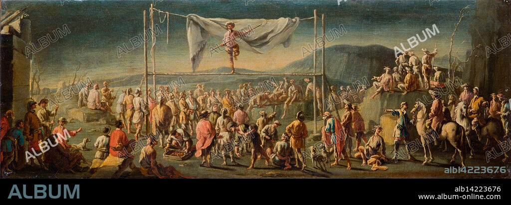 NICOLA VISO. Country party with acrobat.