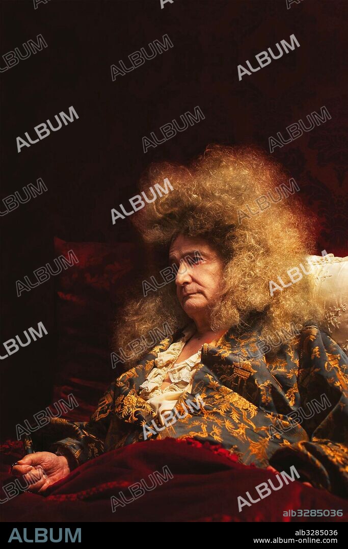 JEAN-PIERRE LEAUD en LA MUERTE DE LUIS XIV, 2016 (LA MORT DE LOUIS XIV), dirigida por ALBERT SERRA. Copyright CAPRICI FILMS/ROSA FILMES/ANDERGRAUN FILMS/BOBI LUX/REGION.