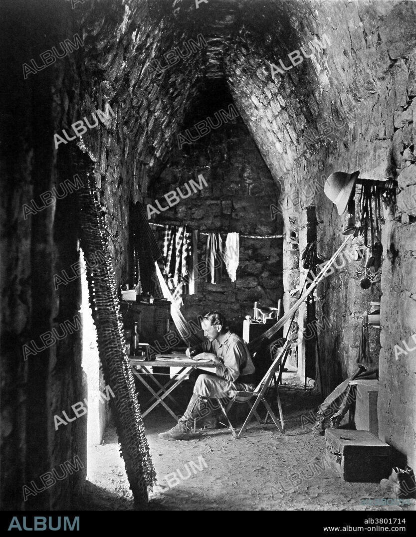 Maudslay at Chichen Itza, 1899. Alfred Percival Maudslay (March 18, 1850 - January 22, 1931) was an English colonial diplomat, explorer and archeologist. In the 1880's he began the major archaeological work for which he is now best remembered. He started at the Mayan ruins of Quirigua and Copan where he hired laborers to help clear and survey the remaining structures and artifacts. He was then shown the newly found ruins in Tikaland, was the first to describe the site of YaxchilÃ¡n and Chichen Itza. He made six expeditions to Maya ruins and pioneered many of the later archeological techniques. After 13 years of preparation, he published his findings in 1902 as a 5 volume compendium entitled Biologia Centrali-Americana, which contained numerous drawings and photographs of Maya ruins, his commentary, and an appendix on archaic calendars by Joseph Thompson Goodman. He applied for permission to make a survey of Monte AlbÃ¡n in Oaxaca but when he finally received permission in 1902, he could no longer finance the work with his own money. He unsuccessfully applied for funding from the Carnegie Institution. He become a President of the Royal Anthropological Institute 1911-12. He died in 1931 at the age of 80. Materials he collected are currently stored at Harvard and the British Museum.