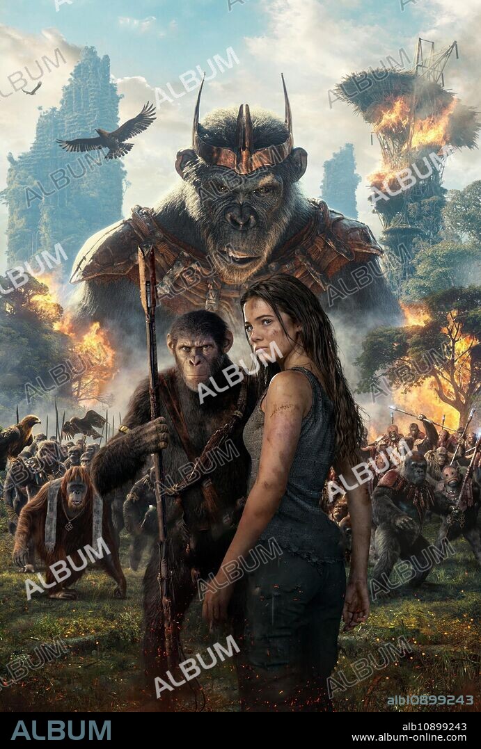 FREYA ALLAN in KINGDOM OF THE PLANET OF THE APES, 2024, directed by WES BALL. Copyright Disney Studios Australia Twentieth Century Fox.