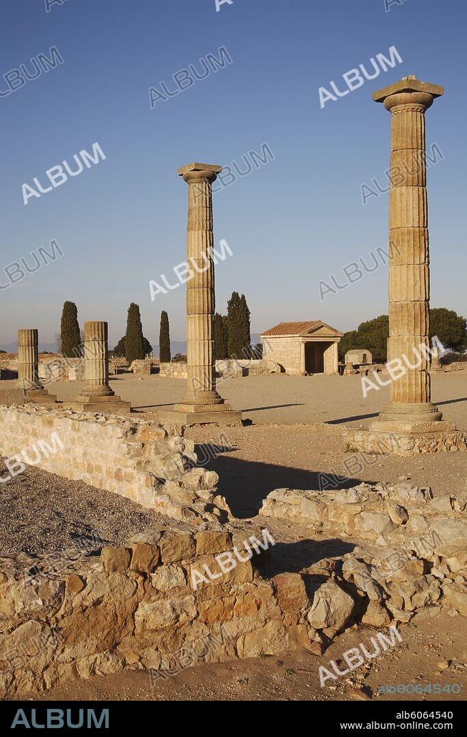 L'Escala; ruinas de Ampurias / d'Empúries; zona de ruinas romanas.