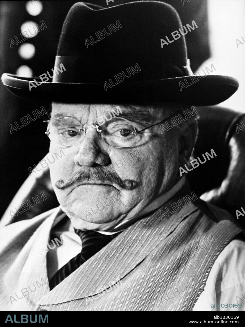 JAMES CAGNEY in RAGTIME, 1981, directed by MILOS FORMAN. Copyright PARAMOUNT PICTURES.