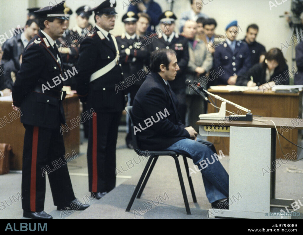 Roberto savi, process the banda della uno bianca, bologna.