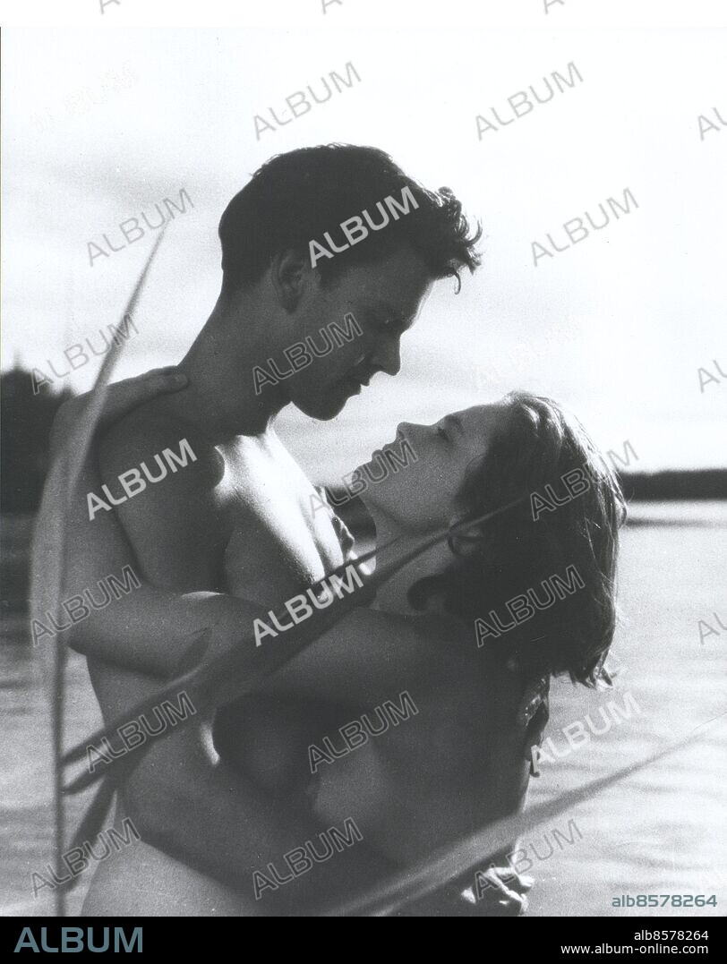 -1951- "Hon dansade en sommar" med Folke Sundquist och Ulla Jacobsson. Foto: TT Kod: 190 COPYRIGHT SCANPIX SWEDEN.