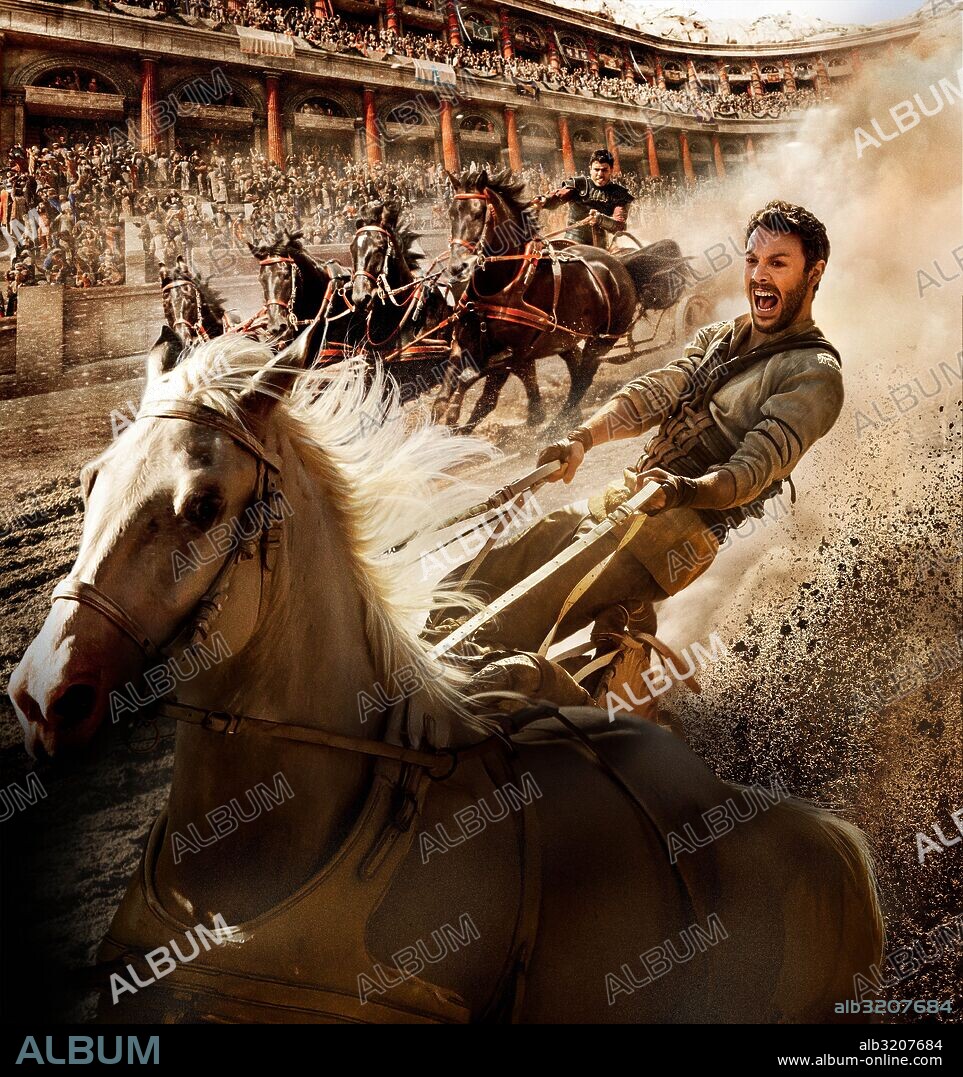 JACK HUSTON y TOBY KEBBELL en BEN-HUR, 2016, dirigida por TIMUR BEKMAMBETOV. Copyright FILM PRODUCTION CONSULTANTS/METRO-GOLDWYN_MAYER/PARAMOUNT.