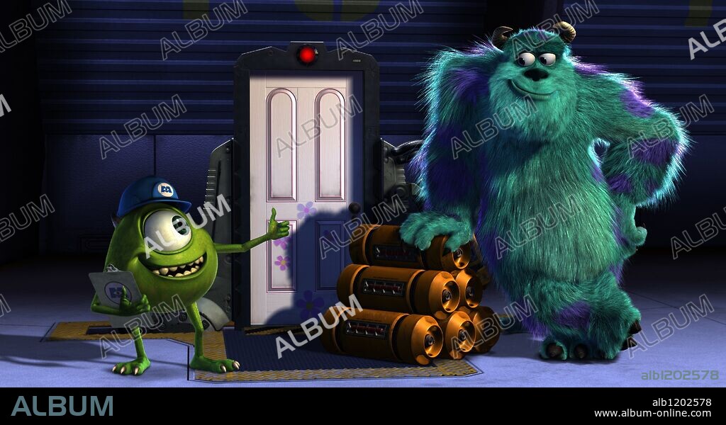 MONSTERS, INC., 2001, directed by DAVID SILVERMAN, LEE UNKRICH and PETE DOCTER. Copyright WALT DISNEY PICTURES.