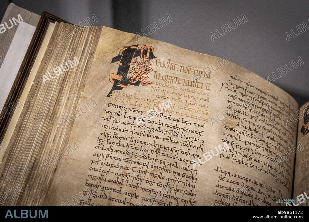 Book of Lismore, Book of Mac Carthaigh Riabhach, 15th century, Cork, Ireland, United Kingdom.