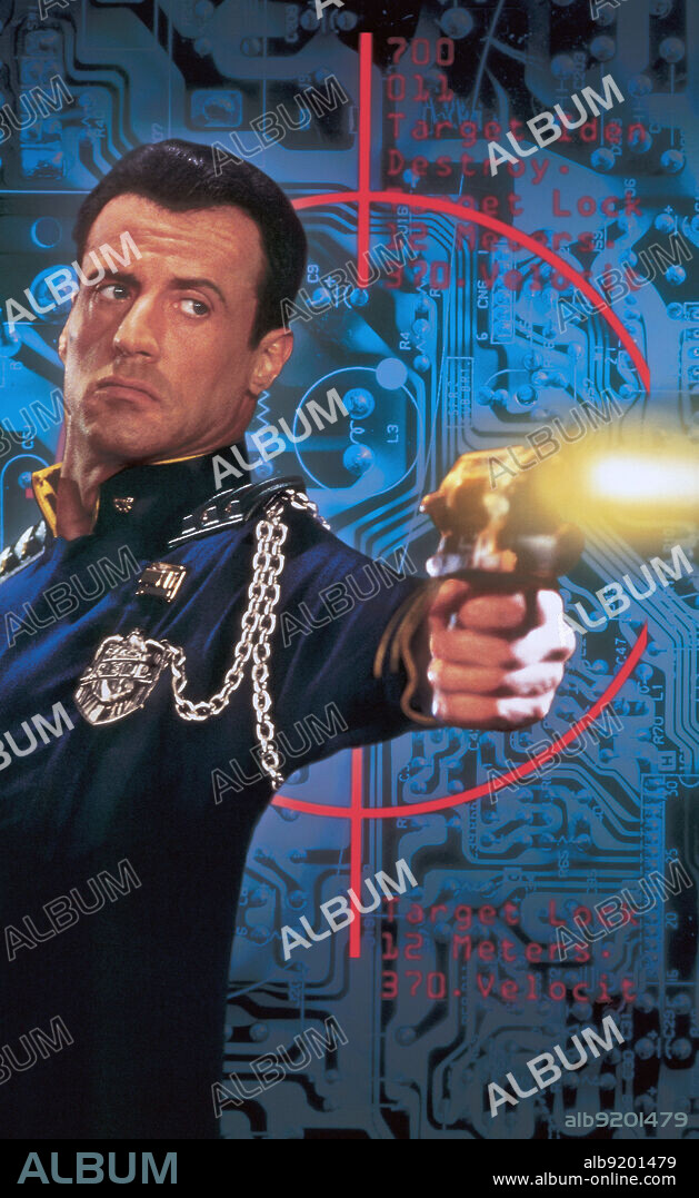 SYLVESTER STALLONE in JUDGE DREDD, 1995, unter der Regie von DANNY CANNON.