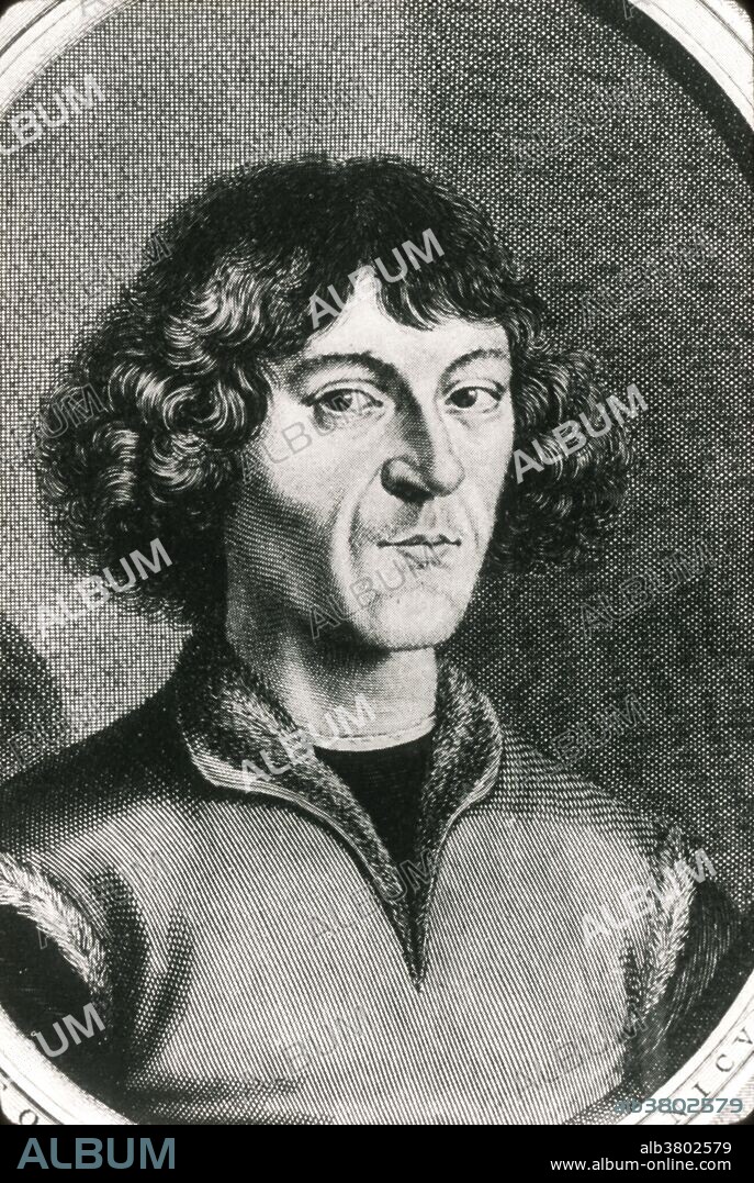 Nicolaus Copernicus (February 19, 1473 - May 24, 1543) was a Polish Renaissance mathematician and astronomer who formulated a model of the universe that placed the Sun rather than the Earth at the center of the universe. This system contrasted with the thousand year old Earth-centered Ptolemaic system to which the Roman Catholic church held. He feared persecution and delayed publication of this model in his book De revolutionibus orbium coelestium (On the Revolutions of the Celestial Spheres). The book was banned by the Roman Catholic church from 1616 until 1835. Copernicus was a polyglot and polymath who obtained a doctorate in canon law and also practiced as a physician, classics scholar, translator, governor, diplomat, and economist. Toward the close of 1542, Copernicus was seized with apoplexy and paralysis. Legend has it that he was presented with the final printed pages of his De revolutionibus orbium coelestium on the very day that he died, allowing him to take farewell of his life's work. He is reputed to have awoken from a stroke-induced coma, looked at his book, and then died peacefully, at the age of 70, in 1543.