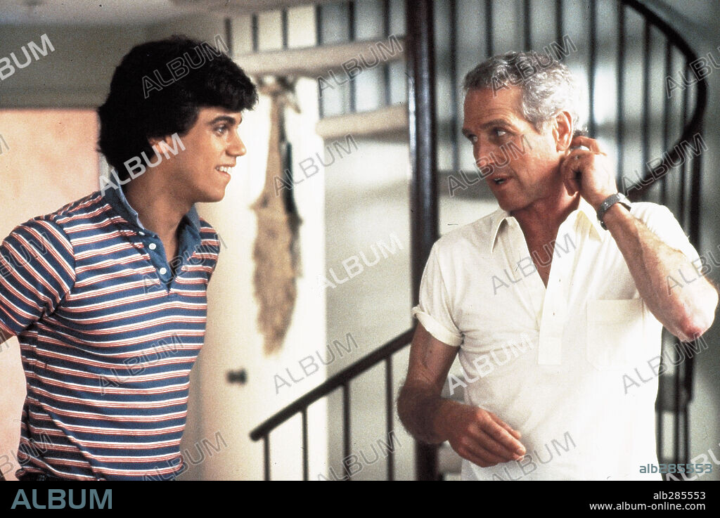 PAUL NEWMAN y ROBBY BENSON en HARRY E HIJO, 1984 (HARRY & SON), dirigida por PAUL NEWMAN. Copyright ORION PICTURES.
