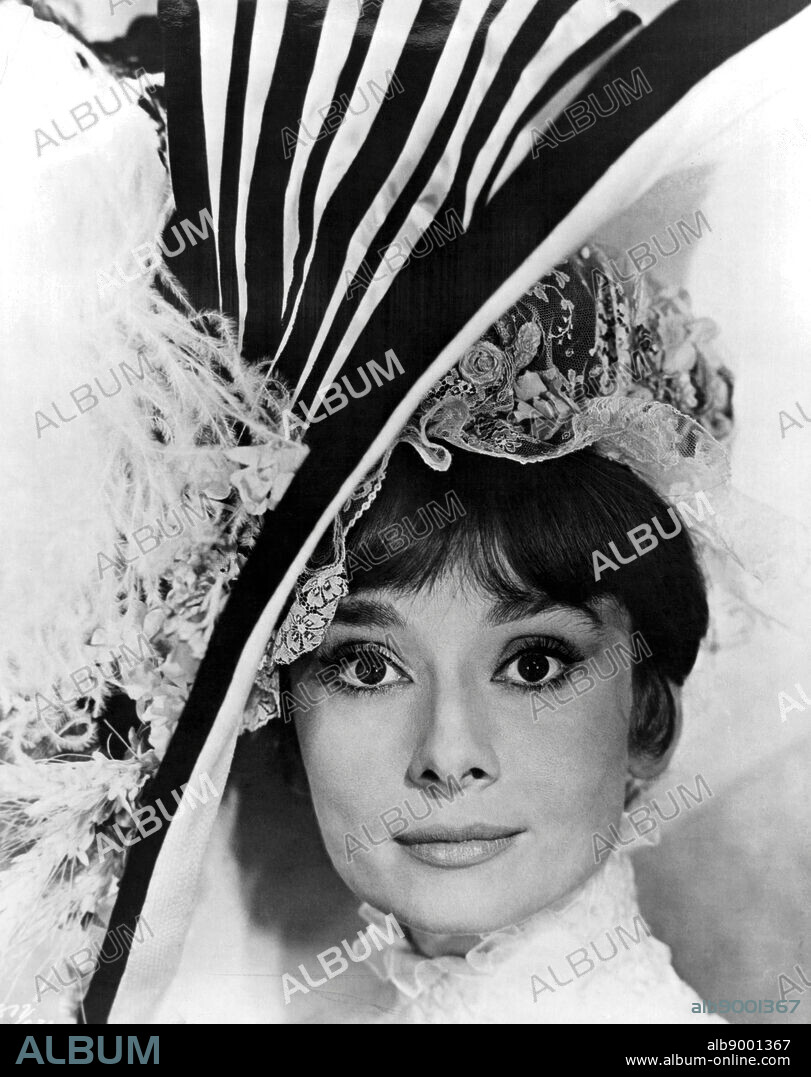 AUDREY HEPBURN in MY FAIR LADY, 1964, directed by GEORGE CUKOR. Copyright WARNER BROTHERS.