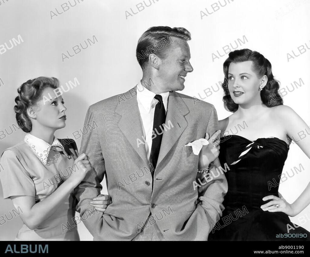 ARLENE DAHL, JUNE ALLYSON y VAN JOHNSON en THE BRIDE GOES WILD, 1948, dirigida por NORMAN TAUROG. Copyright M.G.M.