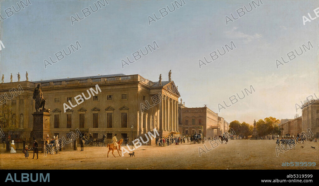 JOHANN PHILIPP EDUARD GAERTNER. The Royal Opera, Unter den Linden.
