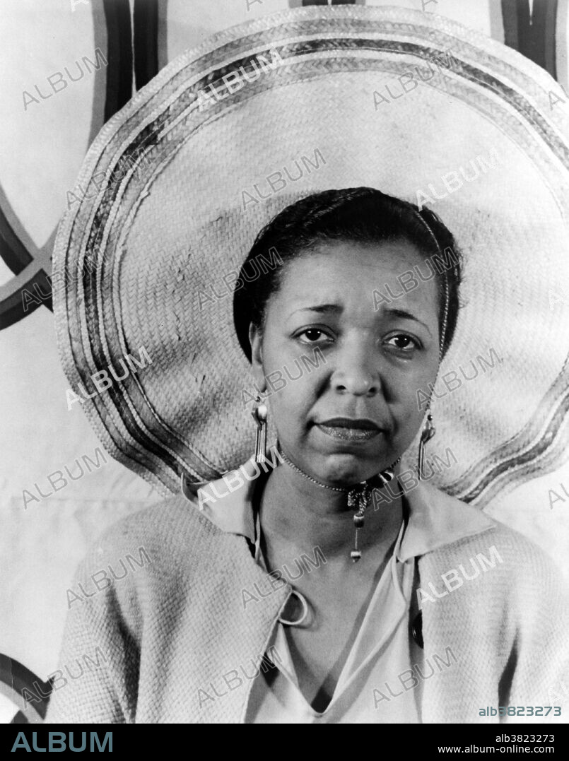Portrait of Waters photographed by Carl Van Vechten, August 28, 1938. Ethel Waters (October 31, 1896 - September 1, 1977) was an African-American blues, jazz and gospel vocalist and actress. She frequently performed jazz, big band, and pop music, on the Broadway stage and in concerts, although she began her career in the 1920s singing blues. She was the second African American, after Hattie McDaniel, to be nominated for an Academy Award. She is also the first African-American woman to be nominated for an Emmy Award, in 1962. Recordings of Ethel Waters were inducted into the Grammy Hall of Fame, which is a special Grammy award established in 1973 to honor recordings that are at least 25 years old, and that have "qualitative or historical significance." She died in 1977, at the age of 80, from uterine cancer, kidney failure. Her recording of "Stormy Weather" (1933) was honored by the Library of Congress. It was listed in the National Recording Registry in 2003.
