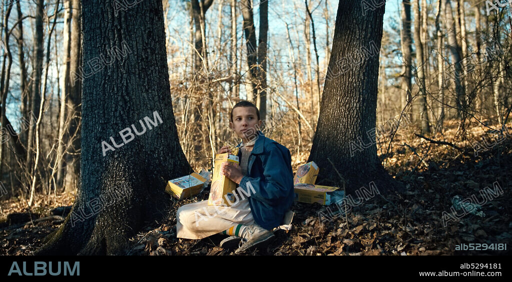 MILLIE BOBBY BROWN in STRANGER THINGS, 2016, unter der Regie von MATT DUFFER und ROSS DUFFER. Copyright 21 LAPS ENT/MONKEY MASSACRE. Season 1x 6.