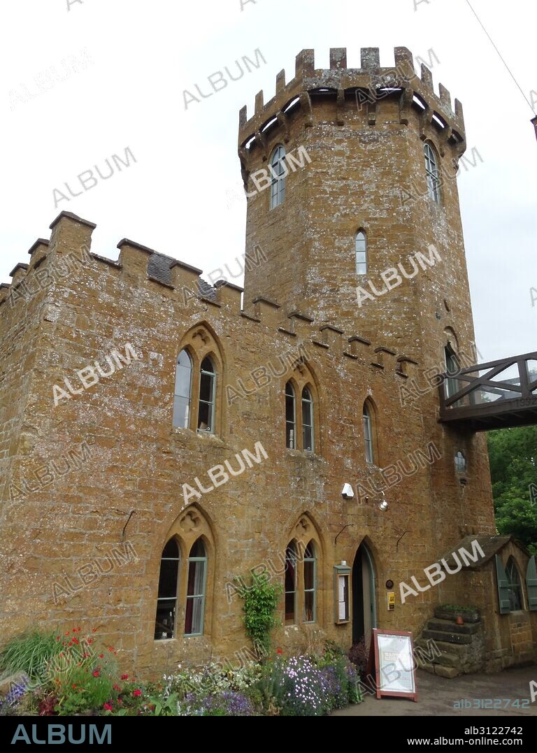 Castle of Edgehill where the Battle of Edgehill was fought in 1642. The Battle of Edgehill was the first pitched battle of the English Civil War.