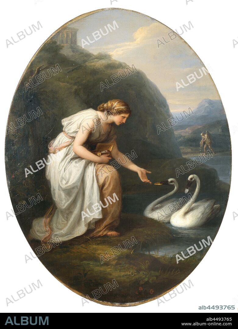 ANGELICA KAUFFMANN. Immortalia - the nymph of immortality.