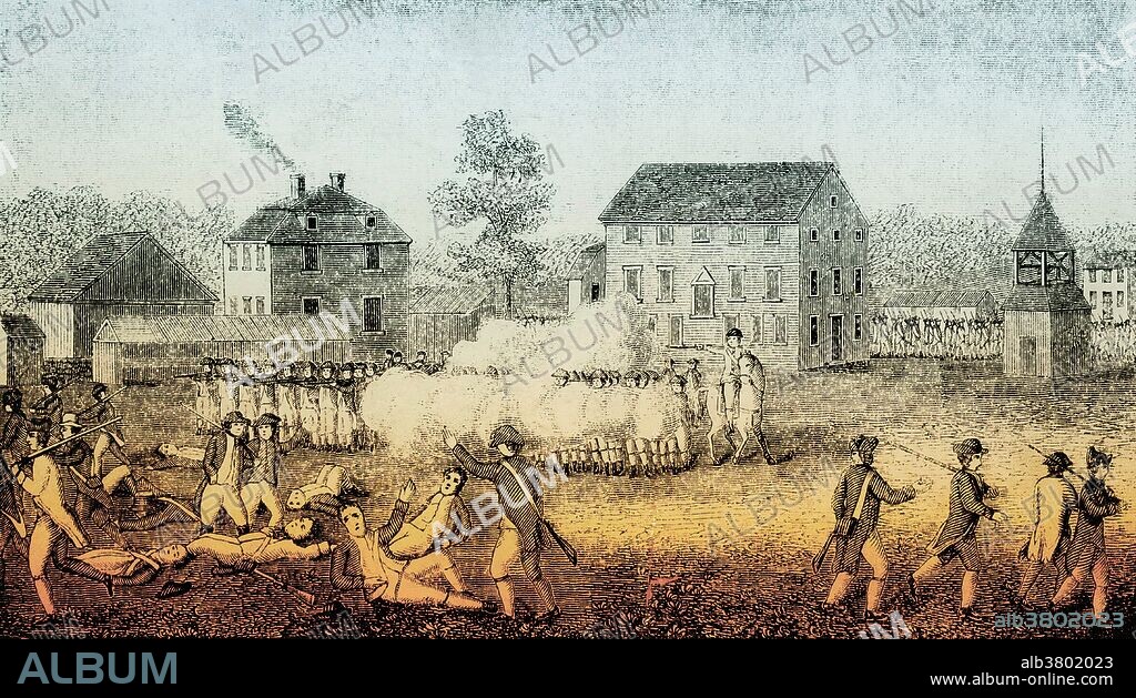 Battle of Lexington, 1775