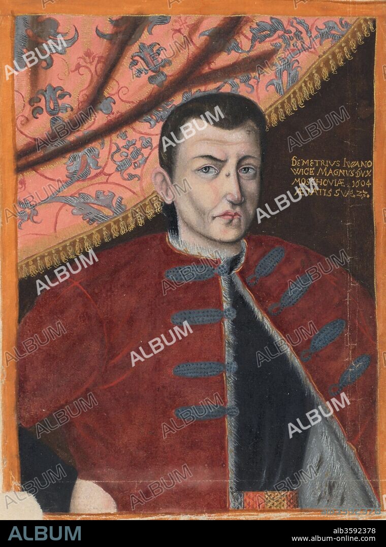 ANONYMOUS. False Dmitry I. From "Thesaurus picturarum".