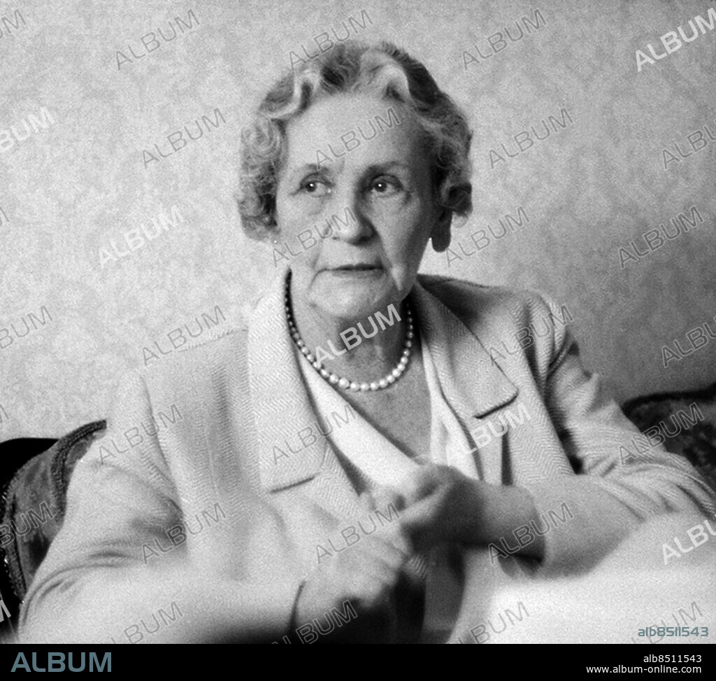 ARKIV 1972. Emmy Göring (1893-1972) var Hermann Görings andra fru.. Foto: TT Historical / kod 1900.