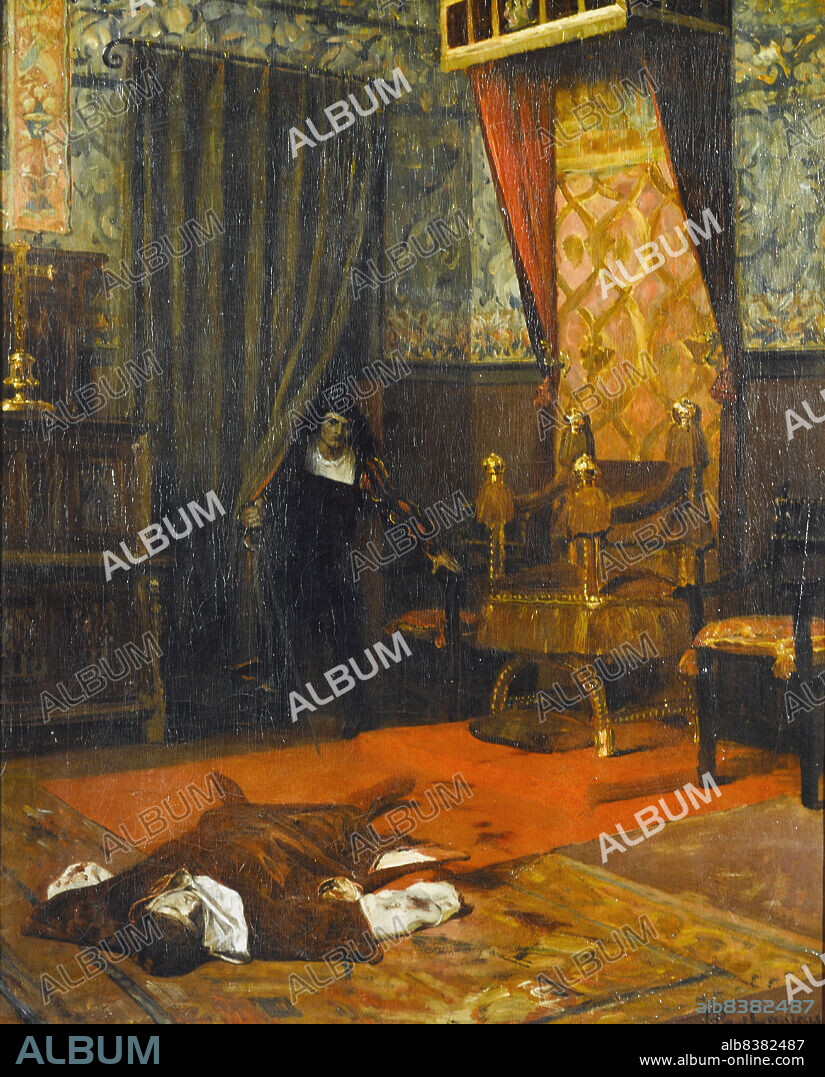 JEAN-PAUL LAURENS. Une victime des Borgia, c1875.