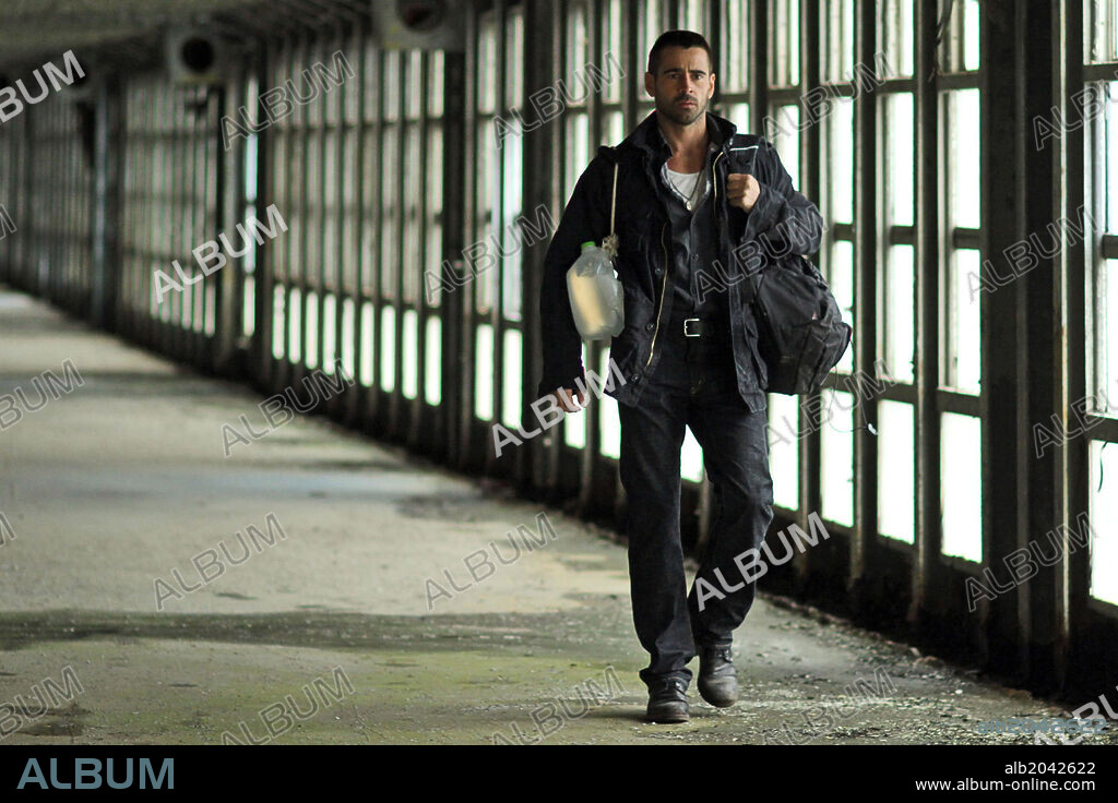 COLIN FARRELL en DEAD MAN DOWN-LA VENGANZA DEL HOMBRE MUERTO, 2013 (DEAD MAN DOWN), dirigida por NIELS ARDEN OPLEV. Copyright ORIGINAL FILM.