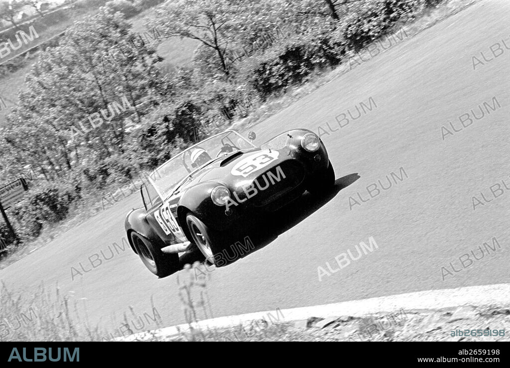 Christopher McLaren-Harry Digby's Cobra 427 in the Nurburgring 1000Kms race, Germany, 23 May 1965.