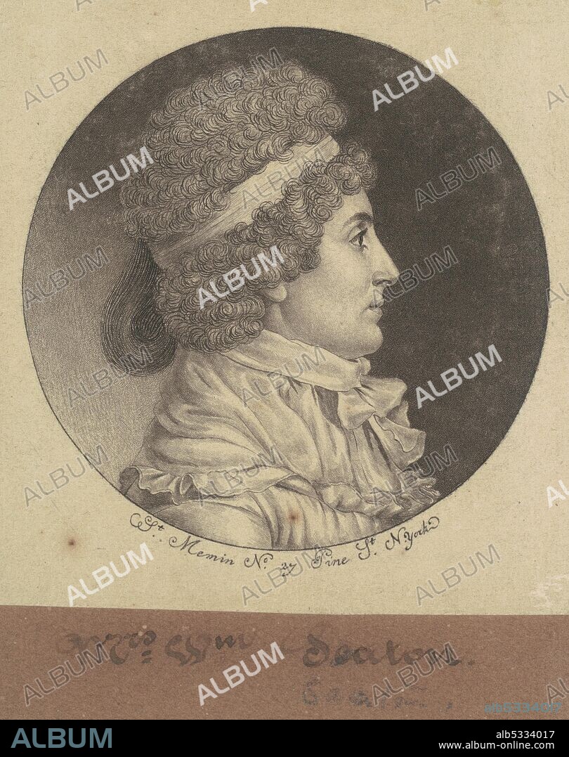 CHARLES BALTHAZAR JULIEN FEVRET DE SAINT-MEMIN. Elizabeth Ann Bayley Seton, 1797.