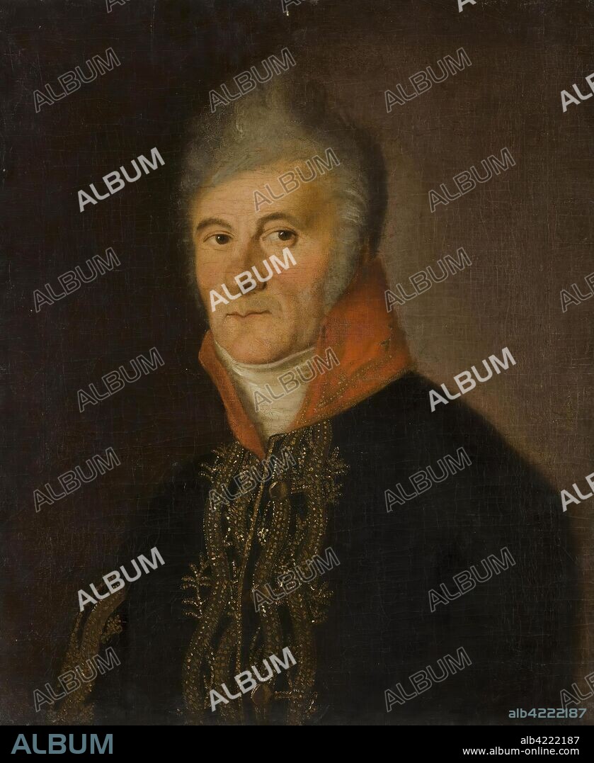 ANONYMOUS ARTIST, EARLY 19TH CENTURY. 'Portrait of Markov, Carriage Steward of Pavel I'. Russia, 1800s. Dimensions: 70x58,5 cm.