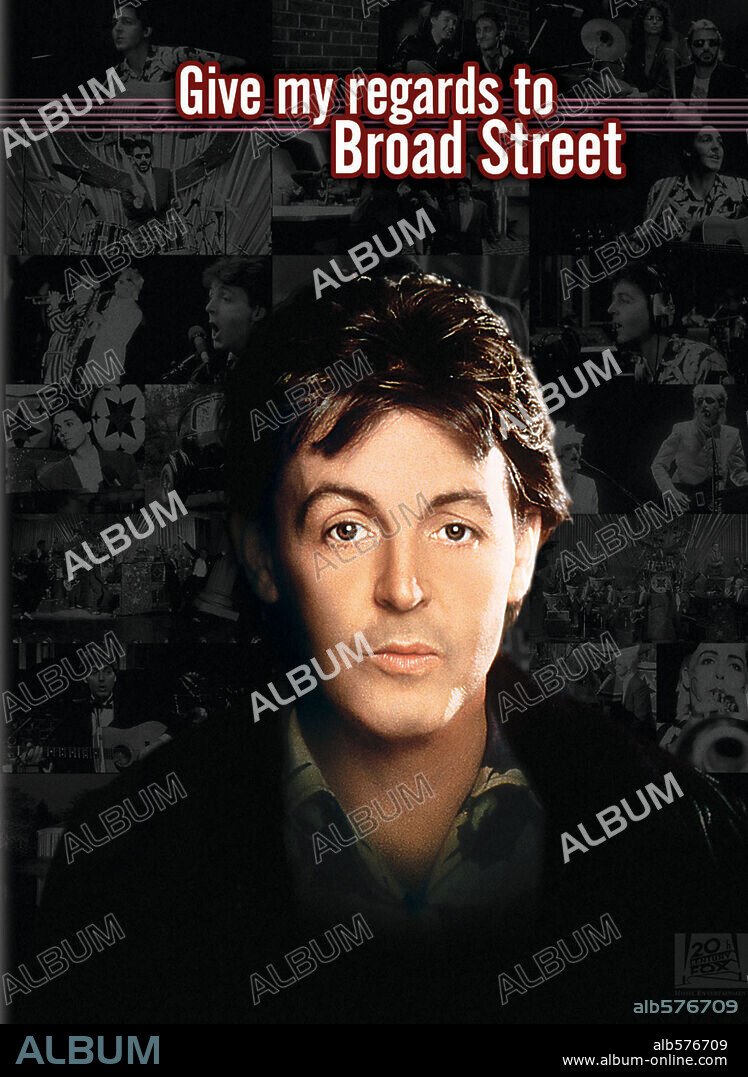 PAUL MCCARTNEY in GIVE MY REGARDS TO BROAD STREET, 1984, directed by PETER WEBB. Copyright 20TH CENTURY FOX.
