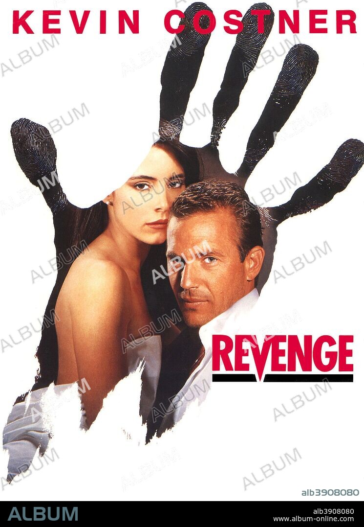 Poster of REVENGE, 1990, directed by TONY SCOTT. Copyright COLUMBIA PICTURES.