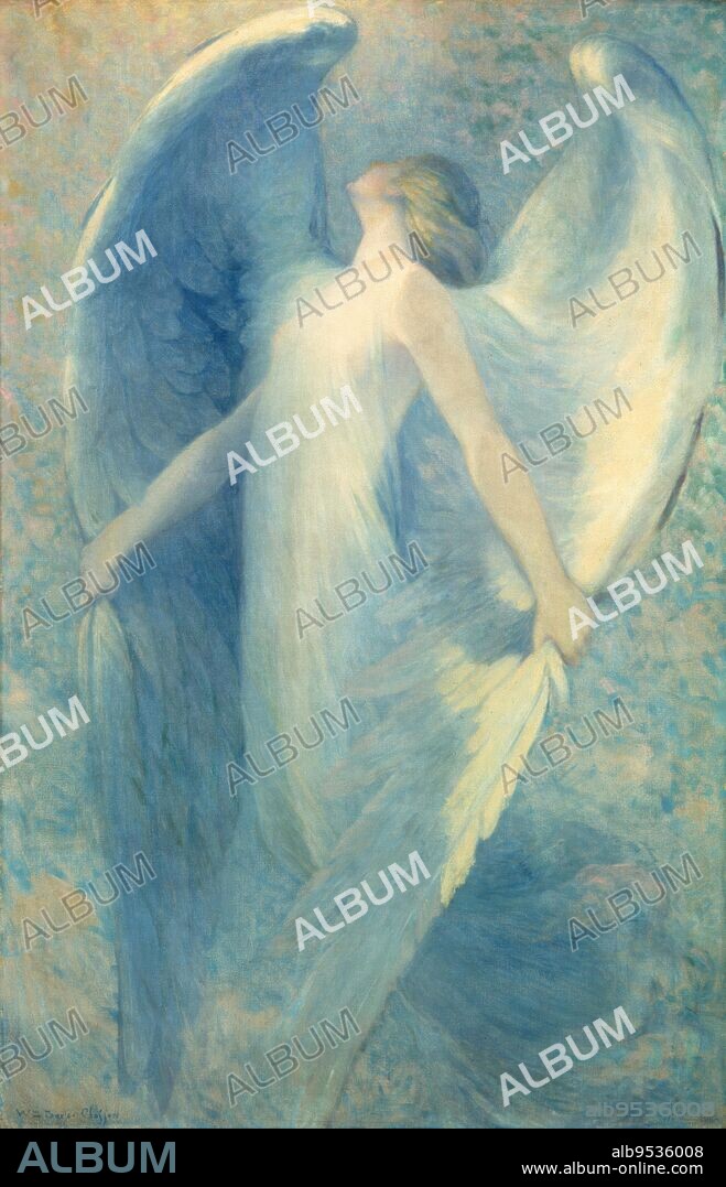 WILLIAM BAXTER PALMER CLOSSON. The Angel. oil on canvas. Date: ca. 1912.
