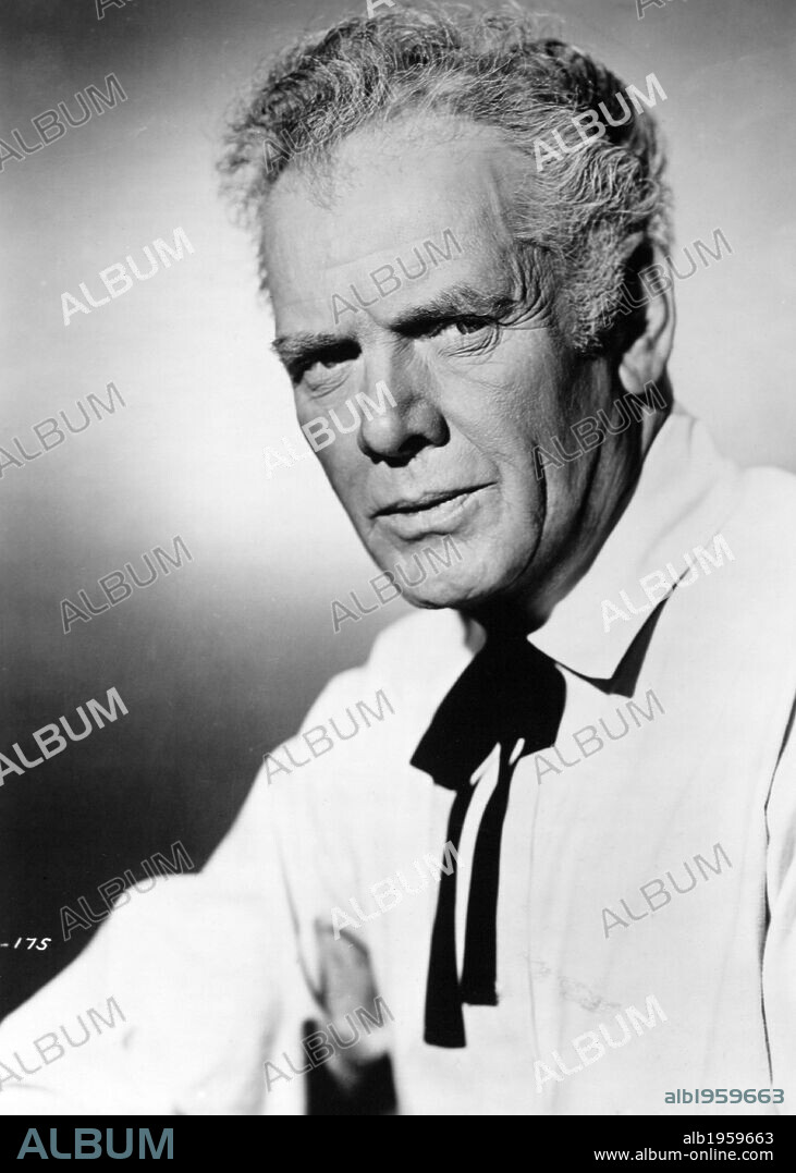 CHARLES BICKFORD en MARCADO A FUEGO, 1950 (BRANDED), dirigida por RUDOLPH MATE. Copyright PARAMOUNT PICTURES.