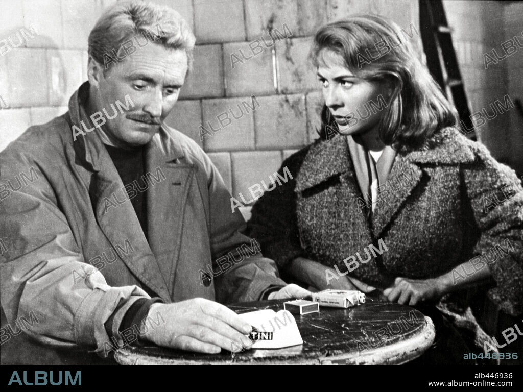 PIETRO GERMI in A MAN OF STRAW, 1958 (EL UOMO DI PAGLIA), directed by PIETRO GERMI. Copyright CINECITTA/VIDES CINEMATOGRAFICA/LUX.