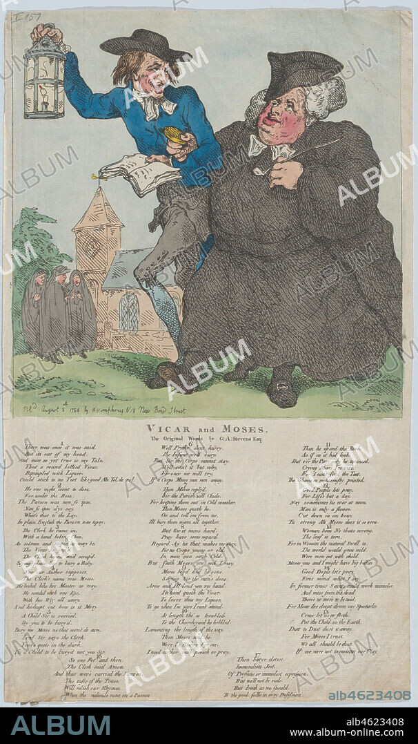 Vicar & Moses, August 8, 1784.